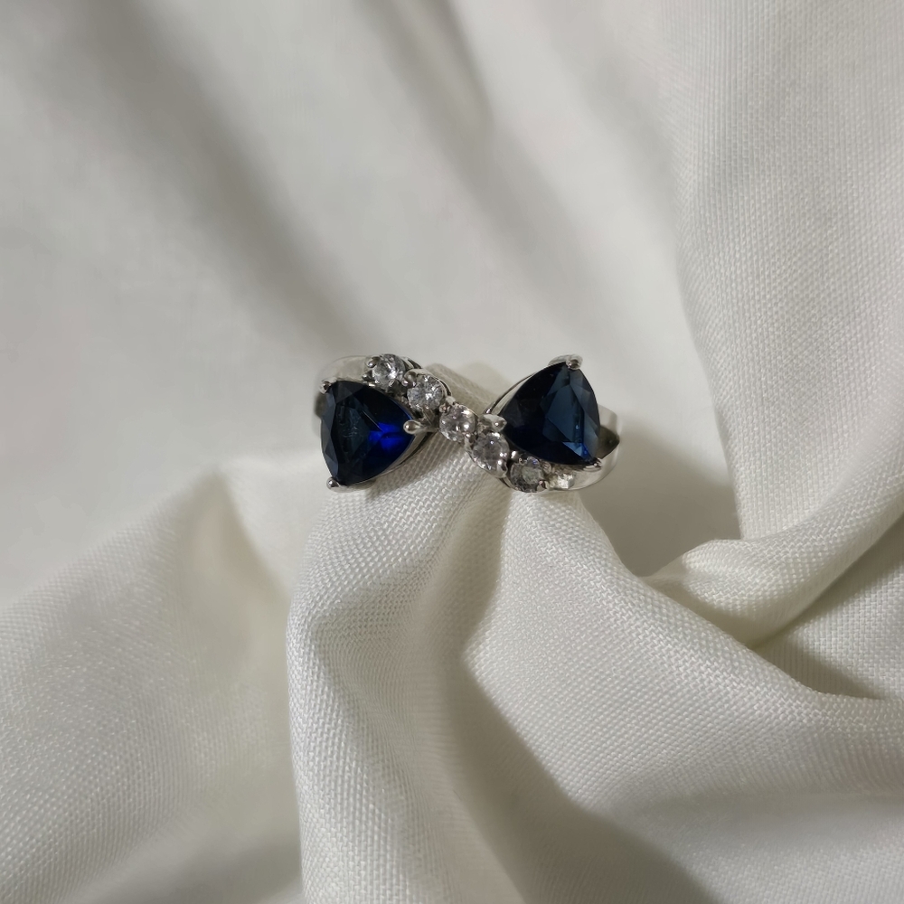 Blue & Silver Ring